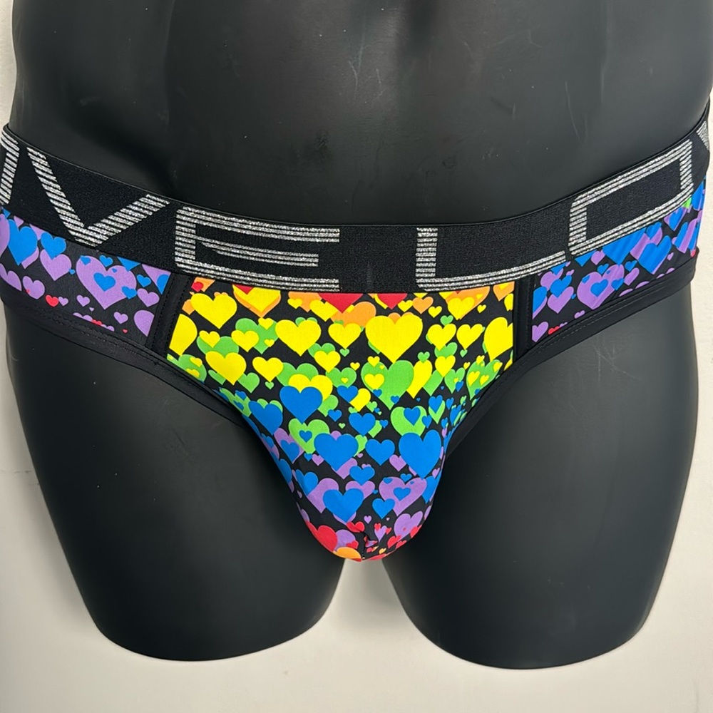 Andrew Christian Pride Hearts Brief, S